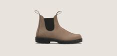 Taupe Premium Leather Chelsea Boots, Women's Style 2341 - Blundstone USA Classic Winter Boots For Outdoor Work, Classic Round Toe Boots For Outdoor Activities, Classic Boots With Reinforced Heel For Outdoor Activities, Classic Insulated Waterproof Boots With Round Toe, Casual Snip Toe Waterproof Winter Boots, Classic Waterproof Boots For Fall Outdoor, Casual Snip Toe Waterproof Boots For Winter, Classic Waterproof Boots For Fall Outdoor Activities, Classic Waterproof Boots For Outdoor Fall Activities