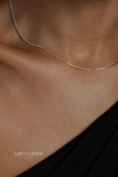 Elevate your everyday style with our tarnish-resistant stainless steel necklaces, perfect for effortless everyday wear. Crafted to shine through every moment, these pieces are not only stunning but also make the perfect gifts for any occasion. Explore the timeless beauty of stainless steel jewelry that stays brilliant day after day. #necklaces #stainlesssteeljewelry #everydaywear #giftideas Minimalist Formal Clavicle Chain Necklace, Minimalist Clavicle Chain Necklace For Formal Occasions, Elegant Herringbone Clavicle Necklace, Elegant Metal Herringbone Clavicle Necklace, Modern Formal Snake Chain Necklace, Modern Formal Necklace With Snake Chain, Modern Snake Chain Necklace For Formal Occasions, Elegant Herringbone Chain Choker Necklace, Modern Clavicle Snake Chain Necklaces