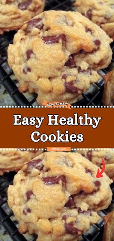 #healthyrecipeseasy Heart Healthy Recipes Snacks, Cookies That Arent Too Sweet, Yummy Healthy Cookies, Healthy Sweet Breads, Heart Healthy Sweet Snacks, Nutrient Dense Cookies, Healthy Cookie Ideas, Oatmeal Dessert Recipes Easy, Heart Health Desserts