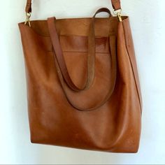 Reposhing This Item I Purchased From @Hfleurette. Loved It, But Ready To Rotate For Something New. Questions? Leave A Comment Below! Madewell Bags, Leather Tote Bags, Womens Tote Bags, Leave A Comment, Leather Tote, Something New, Madewell, Tote Bags, Leather