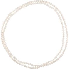 Ladies 8-9 MM, Round White Freshwater Pearls, 72" strand. Pearl Rope, Nautical Necklace, Pearl Strands Necklace, Jewelry Styles, Pearl Strand, Cultured Pearl Necklace, Jewelry Workshop, Bow Jewelry, Freshwater Pearl Necklace