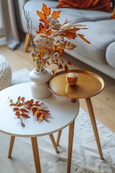 Autumn side tables add a cozy charm to your fall home decor. Discover how these versatile pieces enhance functionality while looking stylish.