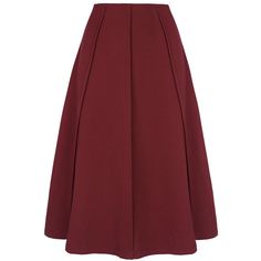 Crafted from knit fabric, this flare-hem skirt is suitable for a sophisticated style. A workwear staple, the flared skirt from Allegra K features an elasticized high-waisted fit, a pleated design, and an A-line cut. This elegant skirt is topped with a stretchy elastic waistband that flatters and defines the figure. It falls just below the knee and with a zip fastening. Pair it with a shirt for a more formal look. Red Flared Pleated Skirt For Work, Chic Pleated Flare Skirt, Elegant Fall Skirt With Wide Hem, Chic Pleated Skirt With Flared Hem, Red Pleated Skirt For Work, Solid Wide Hem Lined Skirt, Flared Hem Lined Skirt For Workwear, Flared Hem Lined Skirt Bottoms For Workwear, Chic Red Pleated Skirt For Workwear