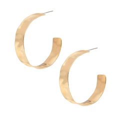 A fresh take on gold hoops: bold, yet sleek. The Maji Hoops are grounding and will have you feeling your most confident. With a handcrafted hammered effect, these earrings were responsibly made by our artisan partners in Kenya using traditional techniques in 24K gold-plated brass. Tarnish Remover, Nairobi Kenya, Ethical Jewelry, Nairobi, Jewelry And Accessories, Gold Hoops, Selling Jewelry, Traditional Techniques, Modern Jewelry