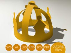 Make A Crown, Crown Png, Crown Template, Crown Svg, Prince Crown, Paper Crown, Girls Crown, Paper Crowns, The 3 Kings