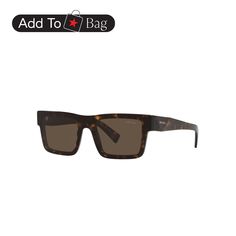 in stock Designer Rectangular Sunglasses With Polarized Lenses, Designer Brown Sunglasses With Polarized Lenses, Designer Brown Sunglasses With Uva Protection, Designer Tinted Sunglasses For Outdoor, Luxury Brown Sunglasses For Outdoor, Designer Polarized Sunglasses For Outdoors, Designer Polarized Sunglasses For Outdoor, Men's Sunglasses, Prada Men