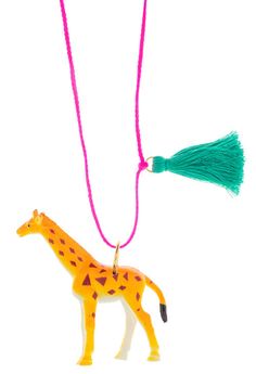 Length 32 inches / Can be tied shorter **WARNING** This item is not a toy and is not intented for use by children under three years of age. Necklaces have small parts and could cause choking. Do not put in mouth. By purchasing you are assuming all responsibility for these pieces and the supervision of your child. Monarch Butterfly Necklace, Hello Kitten, Giraffe Necklace, Hummingbird Necklace, Bunny Necklace, Sunshine Necklace, Fashion Design For Kids, The Giraffe, Tie Shorts