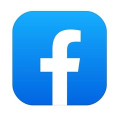 the facebook logo is shown here