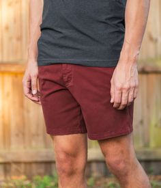 Men's stretch shorts, casual shorts, and 7" Inseam shorts. Guaranteed to be the comfiest shorts to ever grace your thighs, made with our special cotton/spandex blend. These Best Selling Casual Shorts com in 5.5” and 7” inseams. The elastic waist and stretch fabric provide the perfect fit and comfort you need for any adventure. Casual Cotton Pull-on Pants, Fitted Cotton Pants With 5-inch Inseam, Casual Cotton Pants With Built-in Shorts, Sporty Cotton Pants With Built-in Shorts, Sporty Bottoms With 5-inch Inseam For Everyday, Versatile Cotton Shorts For Summer, Sporty Cotton Bottoms With Elastic Waistband, Comfortable Fitted Shorts With Elastic Waistband, Versatile Stretch Bottoms For Everyday Use