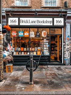 the store front of brick lane bookshop