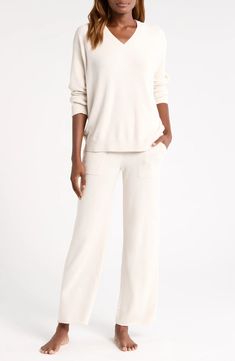 Barefoot Dreams® CozyChic® Ultra Lite® Knit Pajamas | Nordstrom