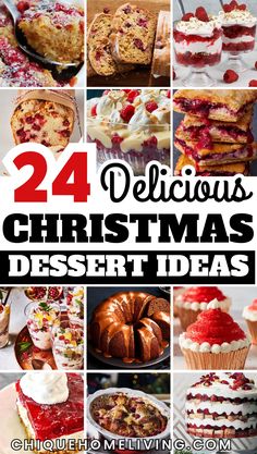 Looking for the perfect sweet treats to make your holiday season unforgettable? These 24 Mouth-Watering Christmas Dessert Ideas are here to add delicious magic to your festivities! From peppermint bark and gingerbread truffles to red velvet cupcakes and eggnog cheesecake, these recipes capture all the cozy flavors of the holidays. Fruity Holiday Desserts, Best Xmas Desserts, Desserts To Make For Christmas, Christmas Bar Recipes Holidays, Popular Christmas Desserts, Holiday Deserts Ideas, Christmas Eve Dessert Ideas, Dessert For Christmas Party, Christmas Dessert Ideas For Party