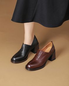 CHIKO Marika Round Toe Block Heels Ankle Boots Block Heel Ankle Boots, Block Heel Boots, Heeled Ankle Boots, Leather Items, Boot Shop, Pump Shoes, Heeled Boots, Block Heels, Rubber Sole