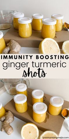 Immunity Boosting Ginger Turmeric Shots | Lynn Mumbing Mejia Ginger Turmeric Shots, Ginger Benefits, Juicer Recipes