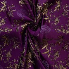 Chinese Brocade, Chinese Fabric, Chinese Silk, Pinterest Room Decor, Altar Cloth, Purple Love, Brocade Fabric, Fantasy Fashion, Bits And Bobs