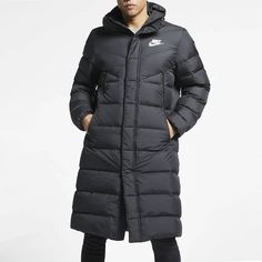 Nike Sportswear, Down Jacket, Nike, Quick Saves, Black