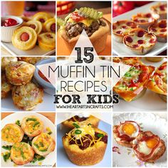 15 muffin tin recipes for kids that are fun and easy to make with the kids