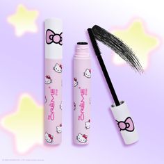 The Crème Shop x Hello Kitty Lash Luv Serum Mascara Mascara The Crème Shop x Sanrio Sanrio Beauty Products, Hello Kitty Mascara, Hello Kitty Makeup Products, Hello Kitty Skincare, The Creme Shop Hello Kitty, Healthy Lashes, Shop Hello Kitty, Kitty Makeup, Meliodas And Elizabeth