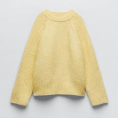 New. Please Understand, That The Color May Vary Due To The Lighting When Taking The Pictures. Yellow Sweater Outfit, Zara Knitwear, Look Jean, College Fits, Pink Pilates Princess, Pink Pilates, Fitted Turtleneck, Cozy Knit Sweater, Pilates Princess