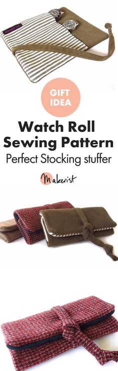 the instructions for how to make an easy sewing project