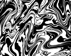 an abstract black and white background with wavy lines