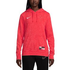 Stay warm while repping your favorite club with the Liverpool 2024/25 Third Club Fleece Pullover Hoodie from Nike. This pullover hoodie boasts a cozy fleece lining, making it an ideal choice for moderate temperatures. Washed fabric creates a vintage look, adding a touch of timeless style to your Liverpool fandom. Liverpool Fans, Nike Soccer, Nike Sweatshirts, Womens Soccer, Suit Accessories, Womens Fleece, Red Hoodie, Rugby Shirt, Liverpool Fc