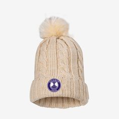 Made with soft yarn, this Orlando Pride beanie is a cuffed design that helps keep you warm while cheering from the stands. Portland Thorns, Orlando Pride, Soccer Club, Womens Soccer, Soft Yarn, Knit Beanie, North Carolina, Orlando, Oatmeal