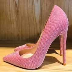 Shipping: Worldwide Express Shipping AvailableDelivery time: 7-15Days Fast ShippingReturns: Fast refund, 100% Money Back Guarantee. Sparkly High Heels, Wedding High Heels, Comfortable High Heels, Womens Active Wear Outfits, Bling Design, Floral Heels, Pink Sparkly, Wedding Shoes Heels, Super High Heels