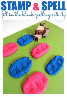 stamp and spell activities for kids to play with