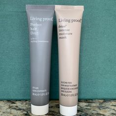 3/$15 New Living Proof Haircare Minis Set Brand New Listing Includes: (1) Perfect Hair Day 5 In 1 Styling Treatment 1 Oz (1) Frizz Intense Moisture Mask 1 Oz Perfect Size For Traveling Or Sampling Living Proof Hair Products, Repair Mask, Dry Damaged Hair, Living Proof, Deep Conditioning, Hair Restoration, Dry Shampoo, Hair Bundles, Hair Conditioner