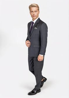 The Prince Charcoal Prince of Wales Suit is crafted with a luxurious and exquisite fabric weave, providing you with the perfect balance of formal, classy, and elegant style. This custom-made suit is an ideal choice for a polished and sophisticated look. Prince Of Wales Suit, Prince Suit, Fabric Weave, Charcoal Suit, Custom Made Suits, Classy And Elegant, Gunmetal Grey, Single Breasted Jacket, Prince Of Wales