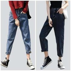 Step back in time and embrace the 90s aesthetic with our 2023 Winter Collection's stonewashed, loose, high-waist jeans! Perfect for all-day comfort and effortless style, they feature a zipper & button closure to give you a secure fit and a timeless look.Distinctive Features: 90s Style: Relive the nostalgia of the 90s with these vintage-inspired jeans. Stonewashed: Enjoy a vintage feel with a modern twist, as the stonewashed texture adds depth and character. Loose Fit: Relaxed fit for all-day com The 90s Aesthetic, 90s Style Jeans, White Jeans Men, Cool Jeans, Yellow Denim, Winter Jeans, 90s Aesthetic, 90s Style, Jeans For Women