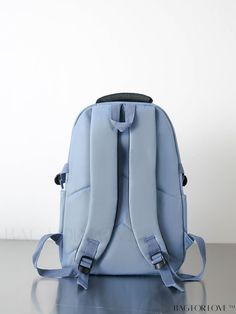 BagForLove - Stylish College Backpack for Graduates & Students, Ideal for Outdoors, Travel & School Product Description Color Blue Strap Type Adjustable Details Buckle Composition 100% Nylon Pattern Type Letter Bag Size Medium Material Polyamide Style Preppy Closure Type Zipper Features High-capacity Type Classic Backpack Size Chart INCH CM Handle Height Strap Length Bag Height Bag Width Bag Length 1.2 inch 39.4 inch 17.7 inch 7.5 inch 12.2 inch Handle Height Strap Length Bag Height Bag Width Ba Blue Portable Backpack For Daily Use, Blue Large Capacity Backpack For Travel, Large Capacity Blue Backpack For Travel, Blue Backpack For Outdoor Activities, Blue Portable Backpack For Back To School, Back To School Light Blue Backpack With Adjustable Strap, Back To School Light Blue Bag With Adjustable Strap, Blue Shoulder Bag Backpack For Outdoor Activities, Blue Shoulder Bag For Travel And Back To School