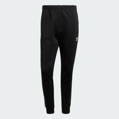 adidas Adicolor Classics SST Track Pants - Black | Men's Lifestyle | adidas US Adidas Adicolor, Adidas Original, Adidas Track Pants, Adidas Track, Mens Lifestyle, In The Mood, Adidas Online, For Today, Black Adidas