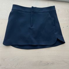 Never Worn Nwt Zara Mini Skirt With Pockets Zara Mini Skirt, Zara Mini, Navy Skirt, Zara Skirts, Skirt With Pockets, Skirts With Pockets, Mini Skirt, Womens Skirt, Color Blue