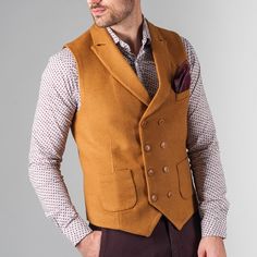 Wiaofellas Men's Vest Wool Double Breasted Formal Casual Business Waistcoat Slim Tailored Sleeveless Jacket Social Chaleco Note: Dear, if you find the above standard suit size is not suitable for you, you just need to measure your body according to the picture measurement guide and show us the body size. We can also customize suits for you. Same price! Dimensions in centimeters or inches1. neckline=? 2. shoulders=? 3. arm length= ? 4. Bicep = ?5. Cuff = ? 6. Chest =? 7. Belly =? 8. Waist = ?9. H Mens Wool Vest, Suit Fashion Men's, Harajuku Jacket, Polo Suits, Sweatpants Style, Street Sweatshirt, Shirt Casual Style, Formal Casual, Men's Vest