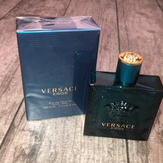 100% Authentic Versace Eros For Men - New With Plastic Wrapper Smoke And Pet Free Home Ships Next Day 5 Star Seller No Trade 100ml / 3.4fl Versace Eros Perfume, Versace Men Cologne, Versace Perfumes, Male Gifts, Versace Tie, Versace Perfume, Men Cologne, Versace Blue, Good Raps