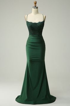 Fabric: Polyester. The fabric is high quality and comfortable for skin. Package Contents: 1x Women Dress. Occasion: Whether you are dressing it for a wedding party, prom, evening party or any other occasions, this party dress will be your lovely partner. Dark Red Prom Dress, Green Long Prom Dress, Dark Green Prom Dress, Spaghetti Strap Prom Dress, Prom Dress Inspiration, Cute Prom Dresses, Red Prom, Pretty Prom Dresses, Sophisticated Dress