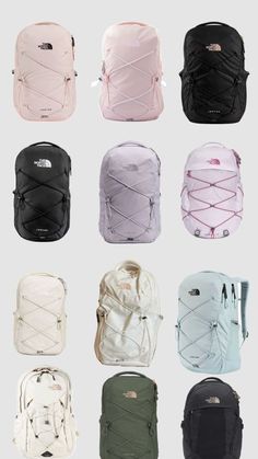 Check out shawes006's Shuffles Which is your favorite bag North Face Backpack School, North Face Backpacks, North Face Bag