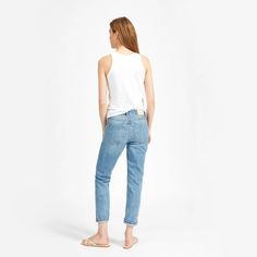 Women’s Super-Soft Relaxed Jean | Everlane Most Comfortable Jeans, Everlane Jeans, Summer Jeans, Relaxed Jeans, Work Fashion, Cropped Jeans, Ankle Length, Summer Women, Straight Leg