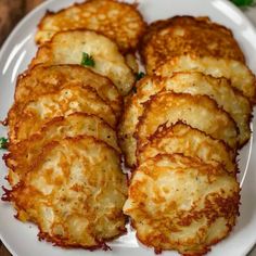 some food is on a white plate and ready to be eaten