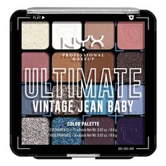 Turn up and switch up your looks with our Ultimate Palettes! Each palette features 16 vegan true-to-pan payoff shades to create a wide range of looks. From rich mattes to bright shimmers, there's a palette for every look and mood. Instantly go from day to play with a splash of vibrant, 1-swipe color! Create ultimate looks with our pro-curated, vegan shades and formulas. Curated by makeup pros in LA for all skintones. Make Eyes Pop, Nyx Eyeshadow, Eye Pigments, Makeup Pro, Nyx Makeup, Eyeshadow Primer, Baby Colors, Aftershave, Eye Shadow Palette