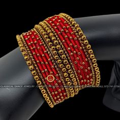 Design by Classical Dance Jewelry® ❥ Product Details: Designer and trendy stones studded bangles set from the Classical Dance Jewelry is perfect for all occasions. ❥ Our graceful designs compliments with your ethnic, western and Indo-Western outfits. ❥ These Stone bangles totally give you a very good option for Bharatnatyam, Kuchipudi, Seemantham, Wedding, pellikuthuru, Diwali, Navaratri, Pongal, Ganesh Chaturdi, Baby shower Decor. ❥ choodi | churi | Valail | Stone gaajulu are good return gifts Festive Bridal Sets With Zari Work Gift, Festive Celebration Bangle, Bangle Jewelry For Navratri Celebration, Traditional Bracelets With Zari Work For Celebration, Traditional Bracelet With Zari Work For Celebration, Temple Jewelry Bracelets With Stone Work For Celebrations, Temple Jewelry Bracelets For Celebration With Stone Work, Adjustable Temple Jewelry Bangle For Celebrations, Bollywood Style Bridal Sets As Festival Gifts