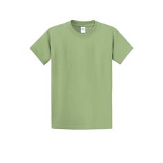 Buy the Port & Company® Essential Green Shades Adult T-Shirt at Michaels. com. A year-round essential, this best-selling t-shirt has been voted most popular by groups, teams, clubs and schools across America. Both comfortable and casual, this short sleeve t-shirt is the perfect addition to your wardrobe. A year-round essential, this best-selling t-shirt has been voted most popular by groups, teams, clubs and schools across America. Both comfortable and casual, this short sleeve t-shirt is the perfect addition to your wardrobe. Details: Available in multiple colors and sizes 6.1 oz. 100% soft spun cotton 1 x 1 rib knit collar Shoulder to shoulder back neck tape Removable tag for comfort and relabeling Adult's sizing | Port & Company® Essential Green Shades Adult T-Shirt in Pistachio | XXXX- Relaxed Fit Plain Green T-shirt, Green Plain Short Sleeve T-shirt, Green Crew Neck Plain Shirt, Basic Green Cotton T-shirt, Basic Green Plain Top, Light Green Short Sleeve Cotton Top, Light Green Cotton Short Sleeve Top, Basic Green Crew Neck T-shirt, Basic Green Short Sleeve T-shirt