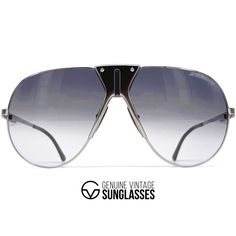 Details:     Color: Silver plated frame / Grey gradient lens by Boeing     Size: Small / Frame width 143 mm / Frame height 55 mm / Temple length 125 mm ->  TODAY'S MEDIUM     Made in Austria     Item-No. Boeing 5701 Info/description:     Vintage designer sunglasses Boeing collection by Carrera made for pilots     Made in the 1980's (limited edition) very wanted and sought for collectors item, jewel from the past     Incredibly high quality, once you've tried one on you'll never want anything else!!     NOS new old stock! Never worn mint condition     Rare silver color for Boeing's iconic 5701 aviator     Including original vintage Carrera case     Vintage Carrera Boeing Collection 5701 sunglasses were produced in only small quantities, a 1980s collaboration between Carrera and   Boeing to Vintage Polarized Sunglasses For Streetwear, Vintage Mirrored Sunglasses For Streetwear, Retro Metal Frame Sunglasses, Vintage Tinted Sunglasses For Streetwear, Vintage Sunglasses With Tinted Lenses For Streetwear, Vintage Silver Sunglasses With Metal Frame, Grey Gradient, Porsche Design, Small Frame