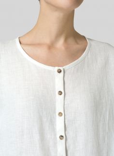 Linen Wide S/Sleeve Blouse Timeless Spring Tops With Button Closure, Classic Tops With Rolled Sleeves In Relaxed Fit, Classic Tops With Rolled Sleeves For Casual Gatherings, Classic Shirt With Rolled Sleeves For Casual Gatherings, Classic Linen Top With Button Cuffs, Classic Linen Tops With Button Cuffs, Classic Blouse With Relaxed Fit And Cuffed Sleeves, Timeless Relaxed Fit Top With Button Cuffs, Timeless Relaxed Fit Tops With Button Cuffs