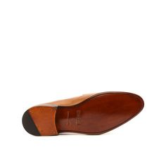 Men's Brown Leather Metal Bit Loafer - The Andrey by Idrese Luxury Business Slip-ons With Almond Toe, Luxury Plain Toe Tassel Loafers For Office, Luxury Slip-on Business Moccasins, Brown Calf Leather Slip-ons For Business, Luxury Brown Tassel Loafers For Business, Luxury Business Tassel Loafers With Moc Toe, Luxury Moc Toe Tassel Loafers For Business, Timeless Business Slip-on Loafers, Luxury Goodyear Welted Tassel Loafers For Business