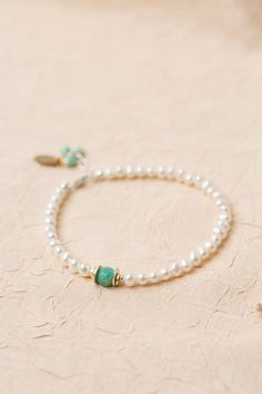 The Serenity Collection is beloved classic line from Anne Vaughan Designs. Featuring a soft colorway, this bracelet is ideal for pairing with other items from the collection. Sterling Silver (lead and nickel free) Freshwater Pearl, Amazonite 7.5-8.5", adjustable with sterling silver lobster claw clasp We hand select our natural materials, thus there may be slight variations in color and/or size that will not detract from the overall aesthetic Our unique handcrafted designer jewelry for women is Classic Turquoise Adjustable Bracelet, Elegant Turquoise Sterling Silver Oyster Bracelet, Elegant Turquoise Sterling Silver Beaded Bracelets, Elegant Turquoise Adjustable Charm Bracelet, Elegant Hypoallergenic Charm Bracelet With Round Beads, Elegant White Nickel-free Pearl Bracelet, Nickel-free Elegant Charm Bracelet With Round Beads, Elegant Turquoise Beaded Bracelets As Gift, Classic Beaded Bracelet With Extender As Gift