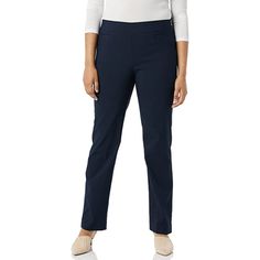 The Women's Super Stretch Millennium Pull-On Straight Leg Pant is the ultimate in comfort and style. Made with a super stretch fabric, these pants provide a comfortable fit that moves with you throughout the day. The pull-on design eliminates the need for zippers or buttons, making them easy to put on and take off. The straight-leg cut is both classic and on-fashion, making them perfect for any occasion. Specifications: Fabric Type: 78% Rayon, 19% Nylon, 3% Spandex Care Instructions: Machine Was Warm Pants, Straight Leg Pant, Formal Pants, Mens Dress Pants, Women Pants Casual, Pull On Pants, Work Pants, Jeans Dress, Straight Leg Pants