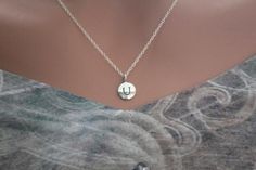 Sterling Silver Simple U Initial Necklace, Silver Stamped U Necklace, Stamped U Initial Necklace, Sm Svadhisthana Chakra, Jewelry Spiritual, 2nd Chakra, Second Chakra, M Initial, Initial Necklace Silver, Silver Necklace Simple, Spiritual Necklace, M Necklace